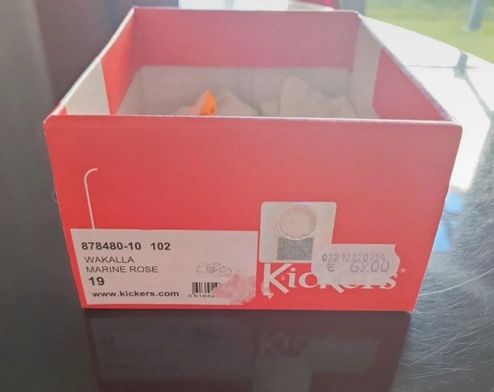 Chaussures premiers pas kickers taille 19 fille - photo numéro 6