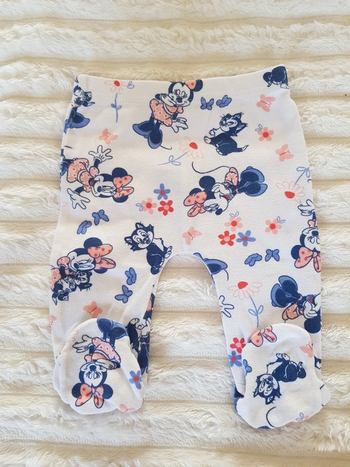 Pantalon avec pieds fille 3 mois 62 cm Disney