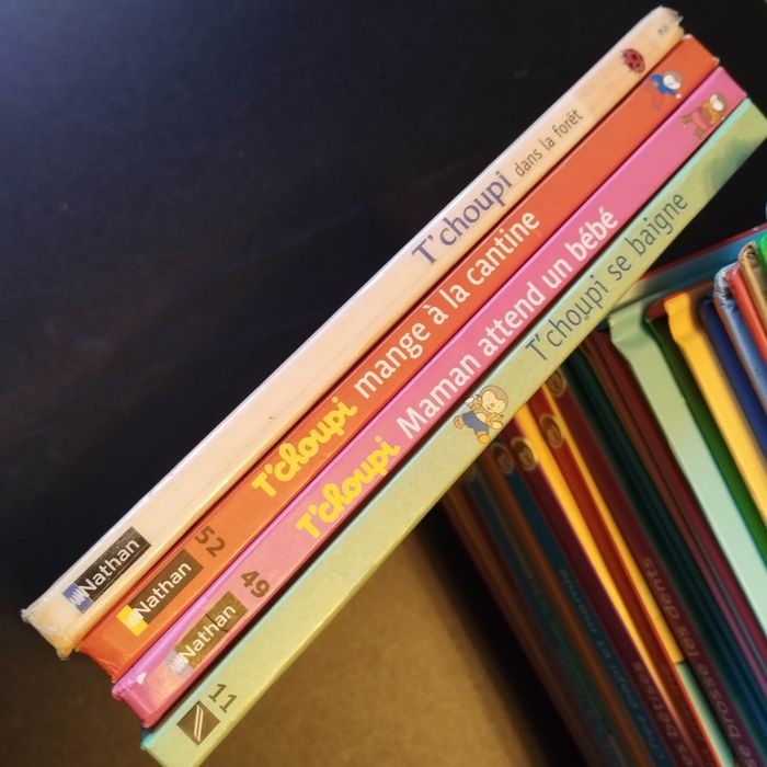 Lot livres enfant Nathan T'choupi - photo numéro 3