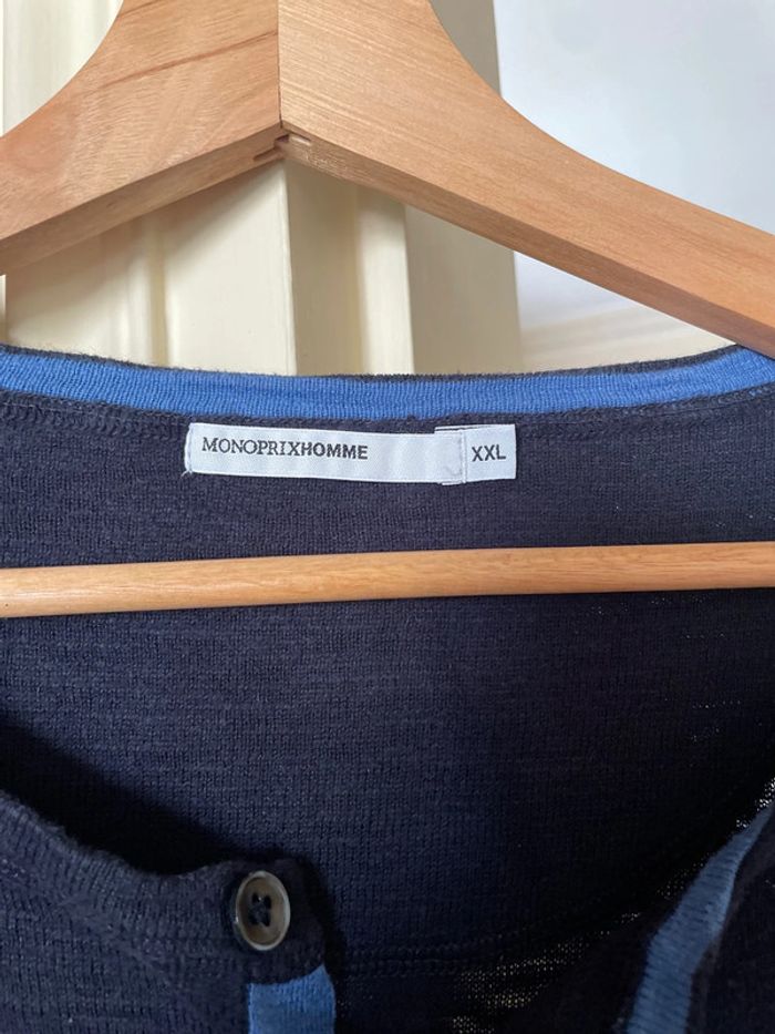 Tee Shirt manches longues chaud Monoprix Homme Taille XL - photo numéro 2