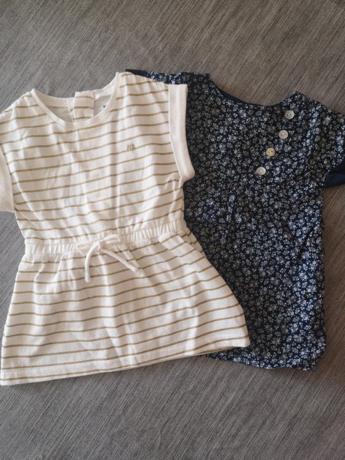 Lot 2 robes 1 mois