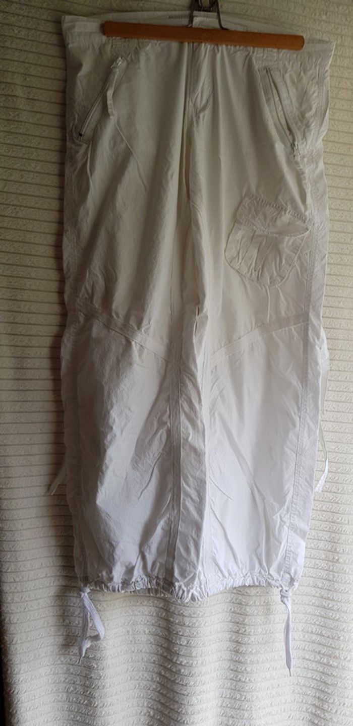 Pantalon blanc sport trailli