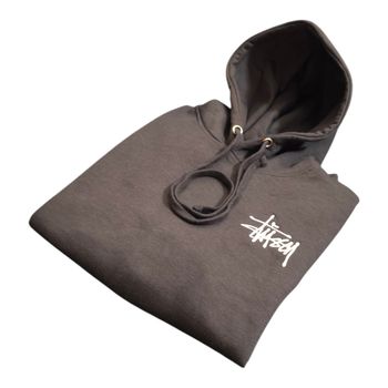 hoodie rework stussy style noir très bon état taille S