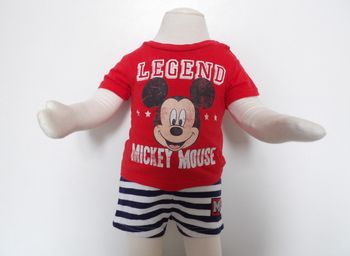 Ensemble été Mickey - 3 mois