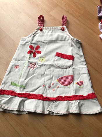 Robe à bretelles 6 mois