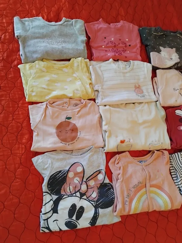 Pyjamas fille 6mois - photo numéro 4