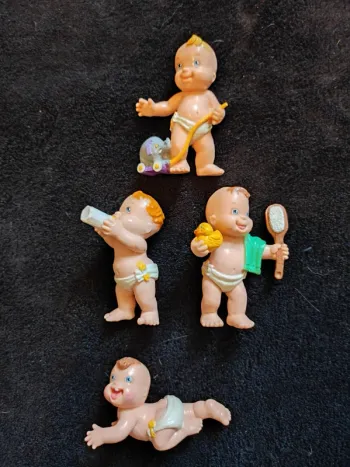 Lot 4 magic babies vintage années 90