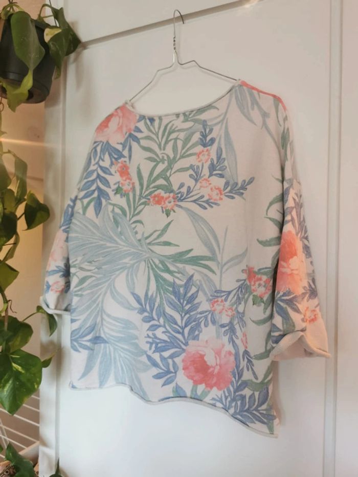 Pull fleuri - photo numéro 2