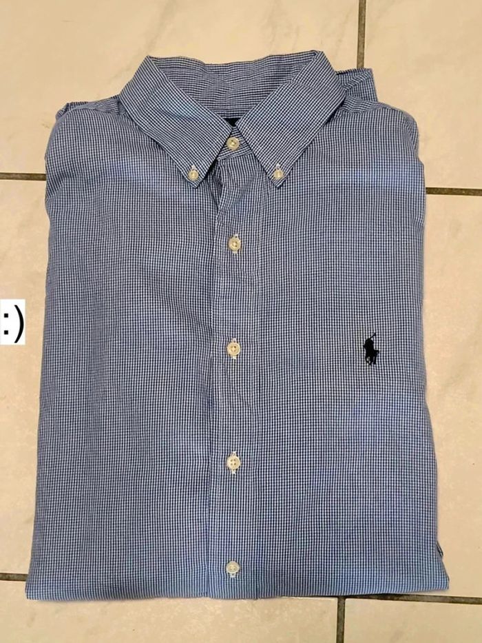 Chemise Ralph Lauren Blake - 100% coton - Taille L - photo numéro 8