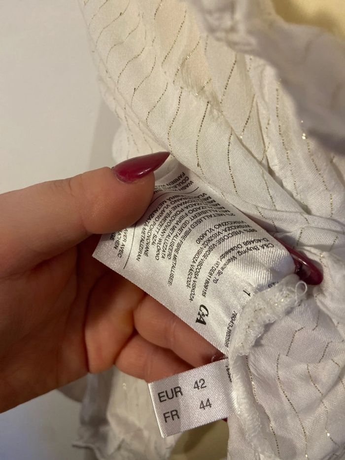 Blouse manche courte femme taille 44 de marque Yessica C&A - photo numéro 5