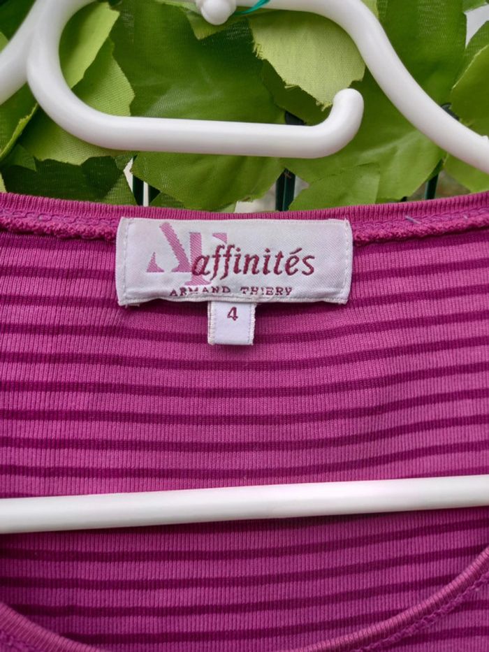 Haut de femmes rose avec brillants Taille : 4 - photo numéro 5