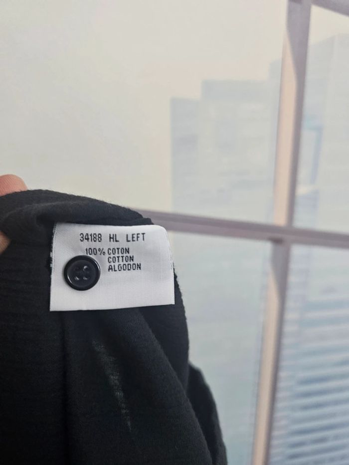 Chemise en coton noir XL - photo numéro 4