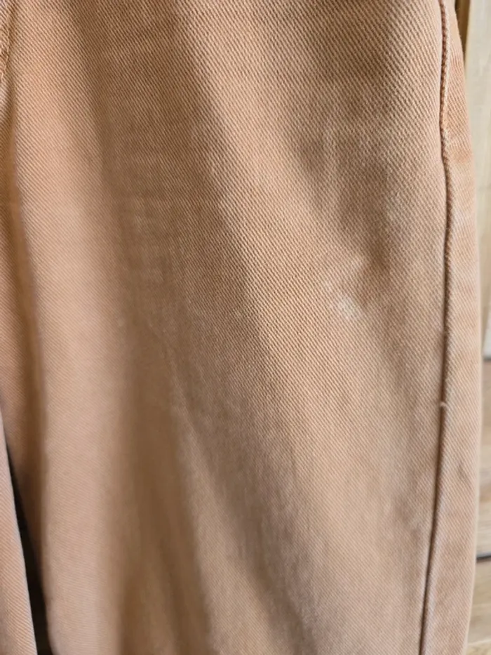 Jean large couleur Camel - photo numéro 3