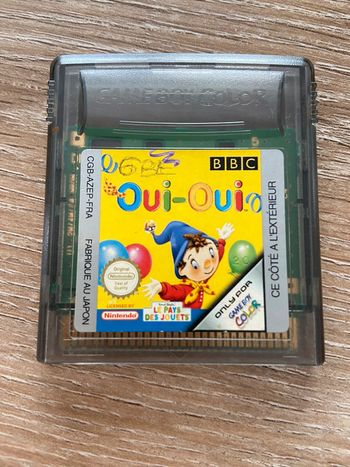 Oui oui gameboy color nintendo