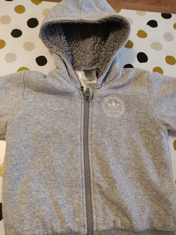 Veste chaude d'hiver adidas 2 ans
