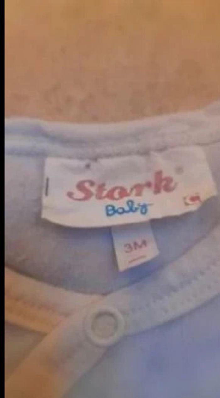 lot de 2 pyjamas 3 mois - photo numéro 2