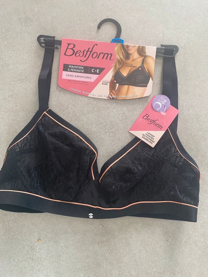 Soutien-gorge Bestform sans armatures - Taille 90C