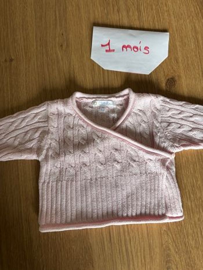 Ensemble chaud bébé fille 1 mois - photo numéro 7