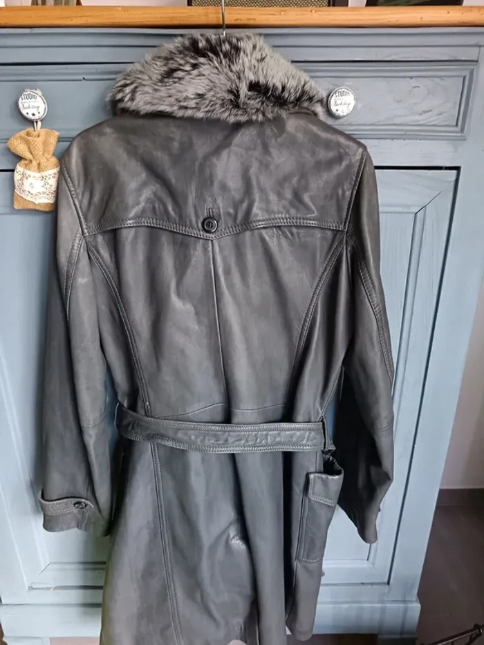 Manteau cuir oakwood - photo numéro 4