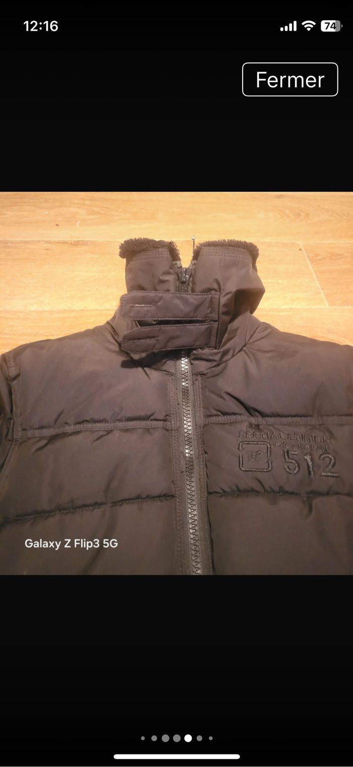 Doudoune col montant taille S garçon ou homme - photo numéro 5