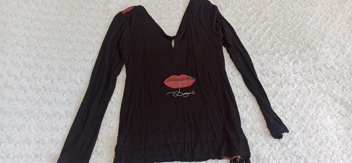 Top desigual taille M original bisous - photo numéro 3