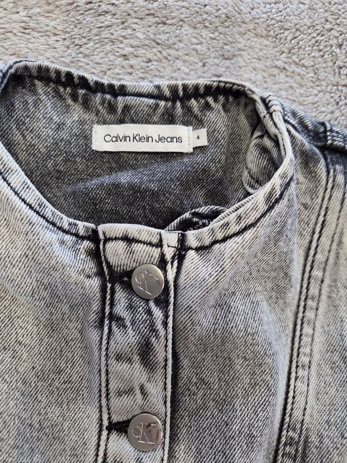 Robe Calvin Klein en Jean - photo numéro 3