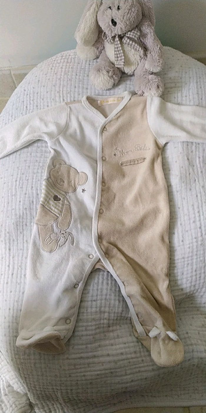 Lot pyjama mixte nounours - photo numéro 2