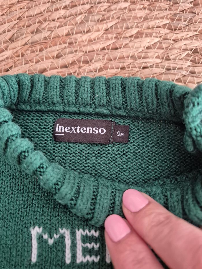 Pull chaud de Noël 9 mois inextenso - photo numéro 3