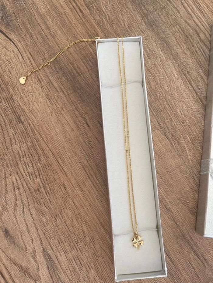Collier trèfle - photo numéro 2