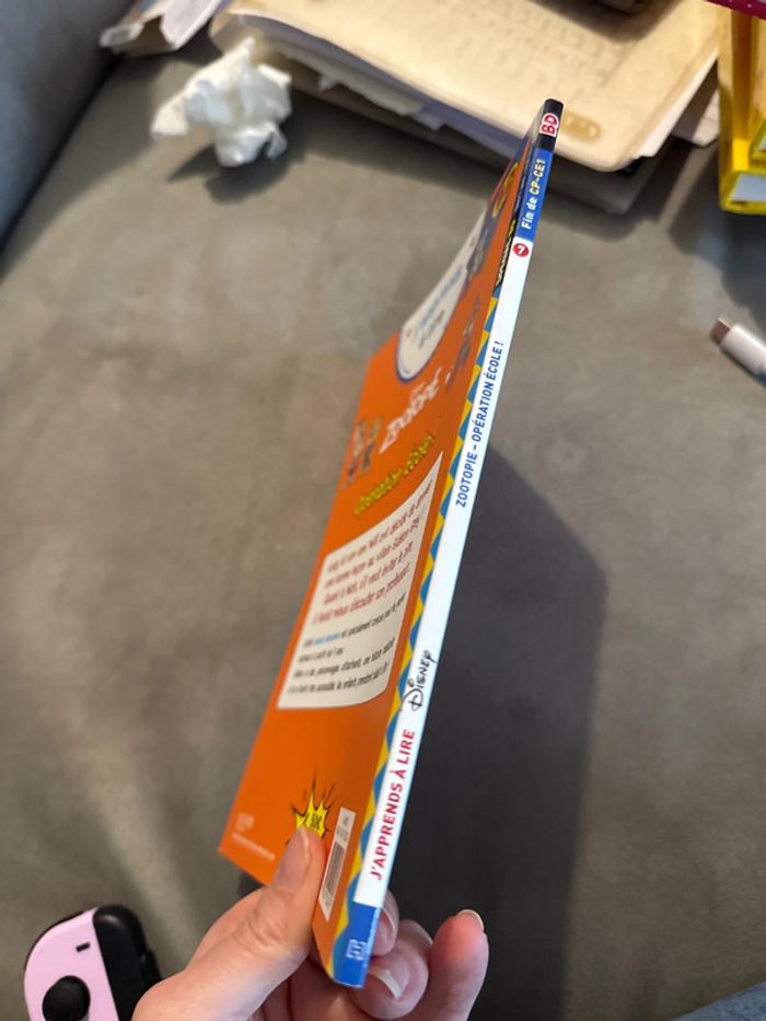 BD J’apprends à Lire Zootopie Disney Opération École Fin CP - photo numéro 3