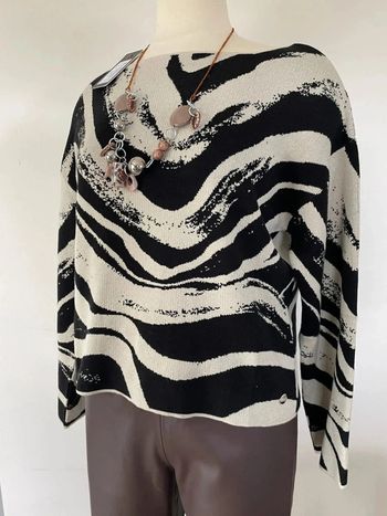 Pull motif animal collection hiver 24