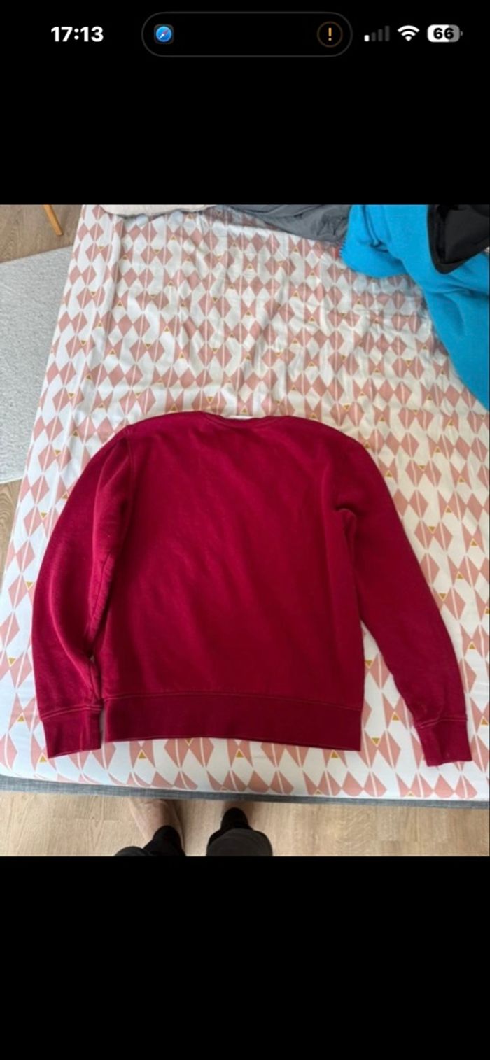 Pull Lacoste rouge - photo numéro 3