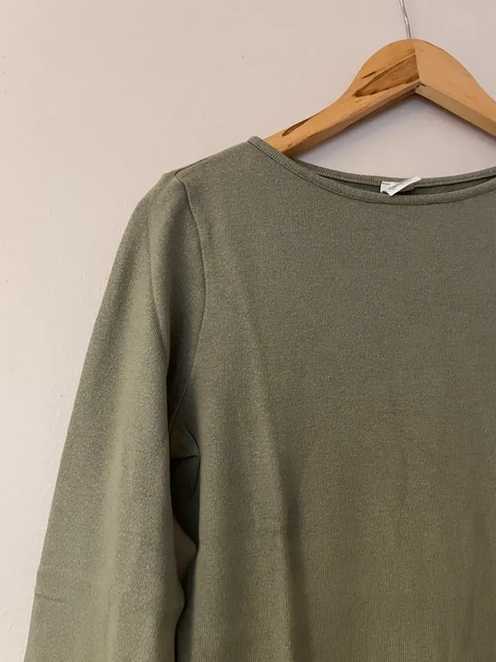 Pull vert clair - photo numéro 2
