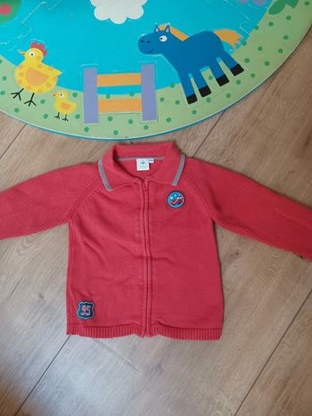 Pull zippée garcon 2ans