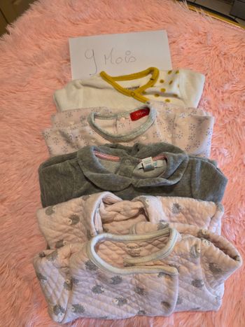Lot pyjama 9 mois 
