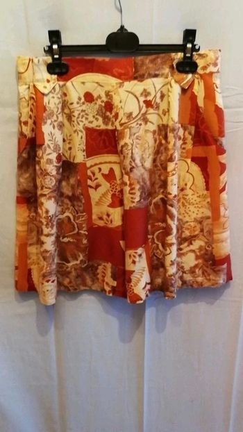 Short fluide Vintage 90's T. 38 Pierre Catel 💮100% Viscose 🇫🇷Made in France