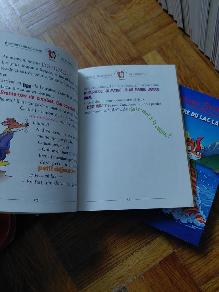 Lot de 4 livres geronimo stilton 63 65 66 68 - photo numéro 4