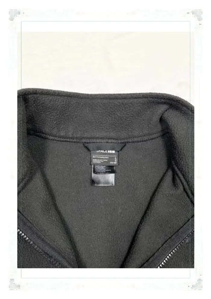 The North Face polaire full zip noire enfant garçon 12 ans polyester - photo numéro 7