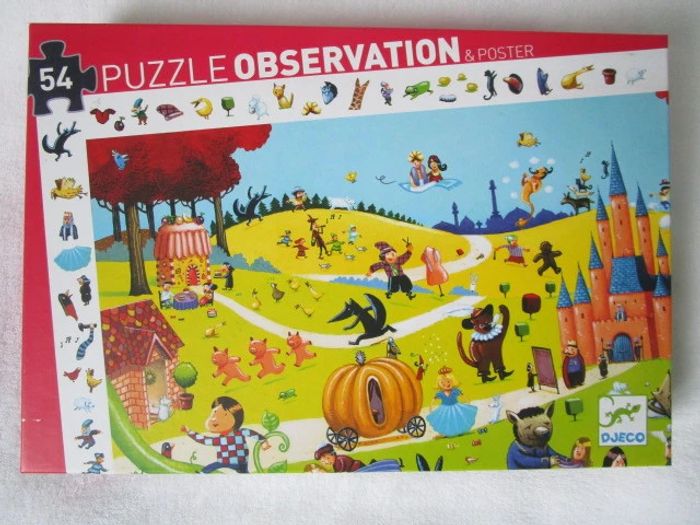 Puzzle Djeco 54 pièces TBE - photo numéro 2