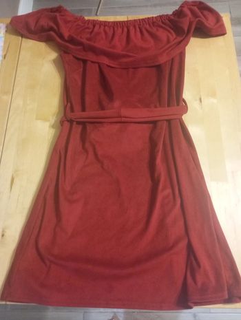Robe touché velour