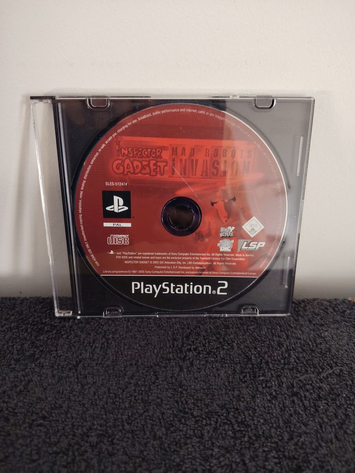 Inspecteur Gadget l'invasion des robots mad ps2