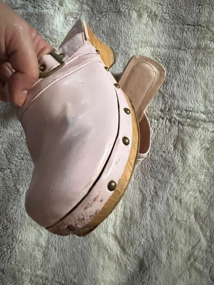 sabot fantaisie rose - photo numéro 4