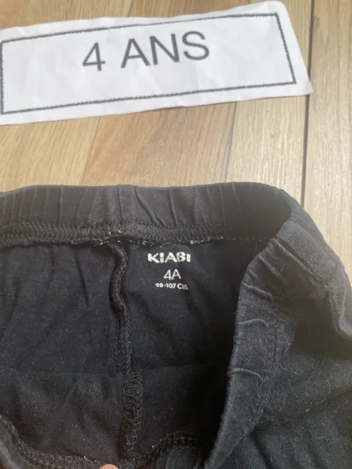Legging noir 4 ans - photo numéro 2