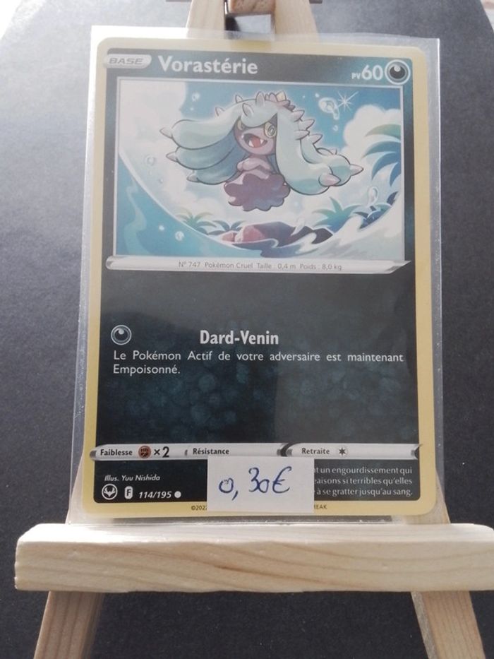 Carte Pokémon Vorastérie 114/195
