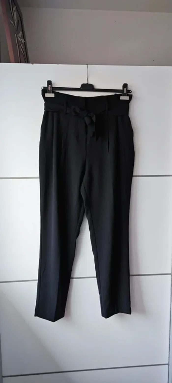 Pantalon taille haute