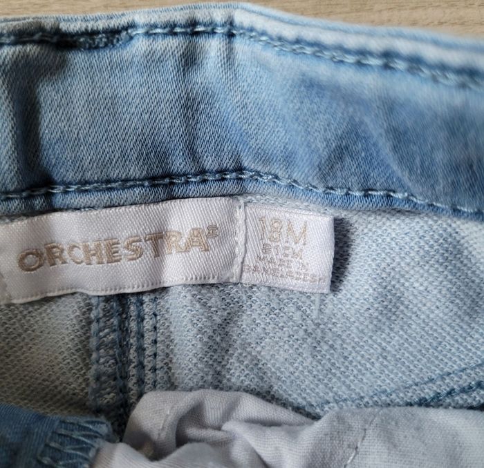 Ensemble pull marinière et jeans taille 18 mois - photo numéro 8