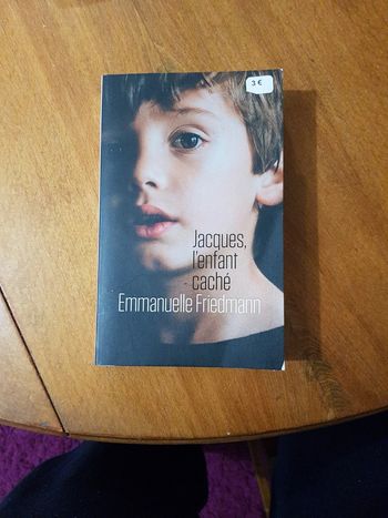 Jacques l'enfant caché Emmanuelle Friedman