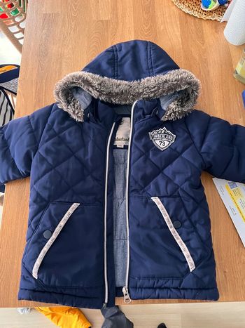 Manteau Timberland bleu marine
