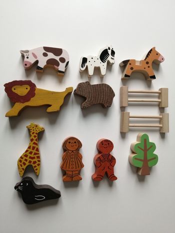 animaux en bois