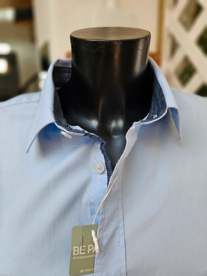 Tom Tailor chemise bleu XL - photo numéro 3
